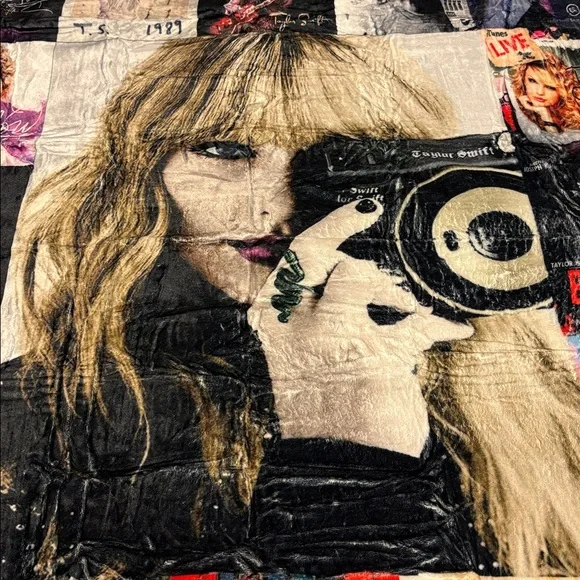 Taylor Swift Eras Collage Blanket - Picture 4 of 6